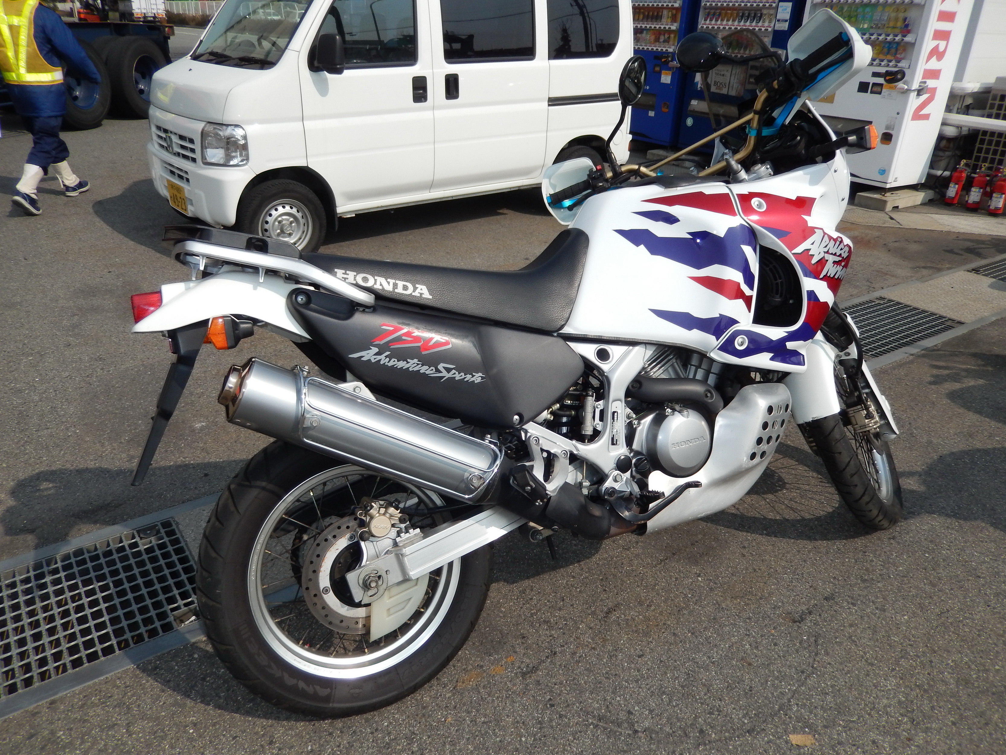 Аэрография Honda Africa 1995