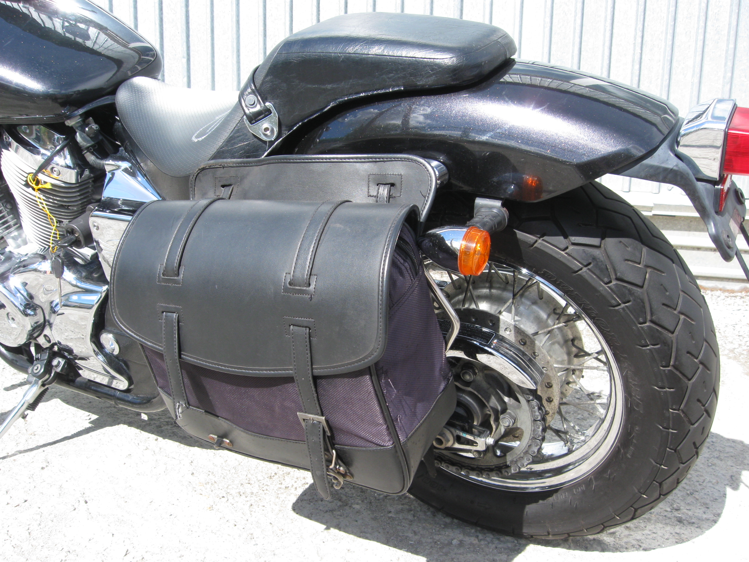 Honda Shadow 400 крепеж кофр